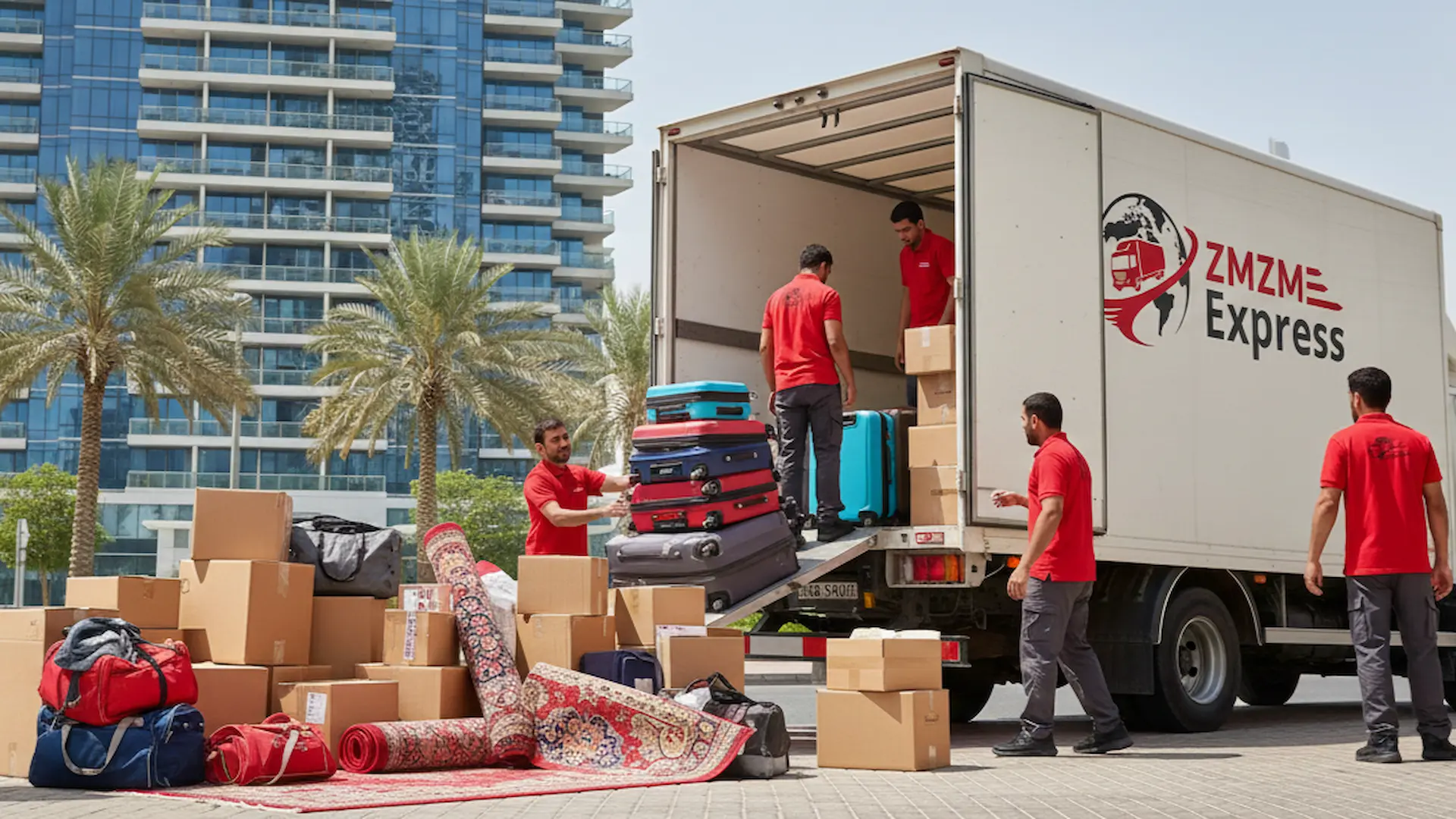 Personal Baggage Shipping from Dubai to Riyadh