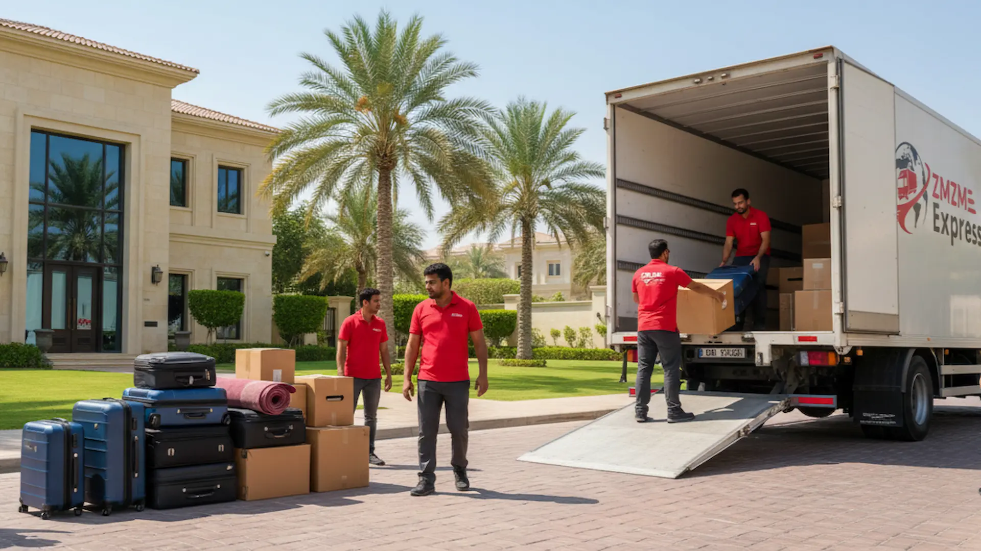 شحن أمتعة شخصية من دبي إلى المدينة المنورة