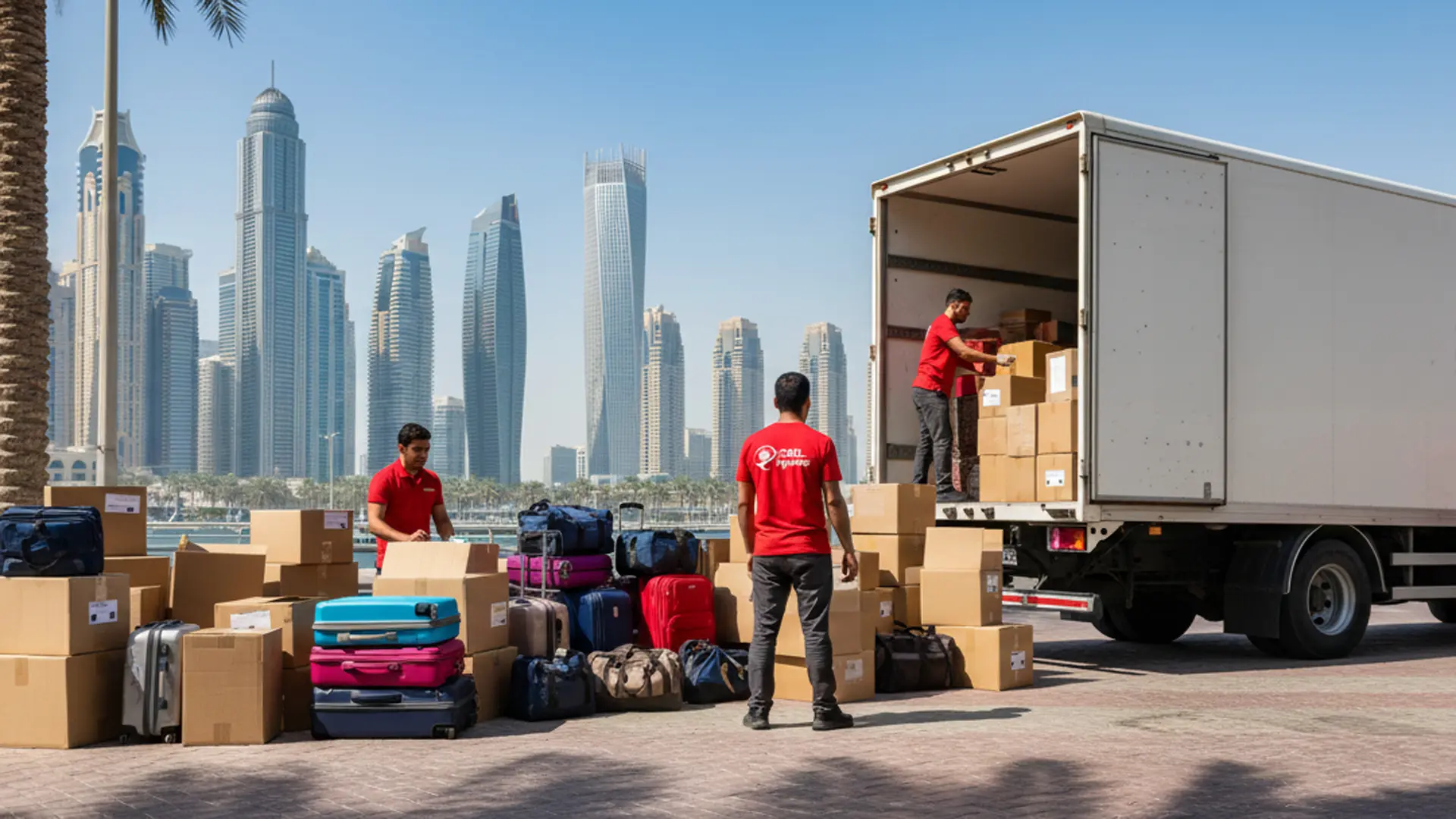 شحن أمتعة شخصية من دبي إلى جدة
