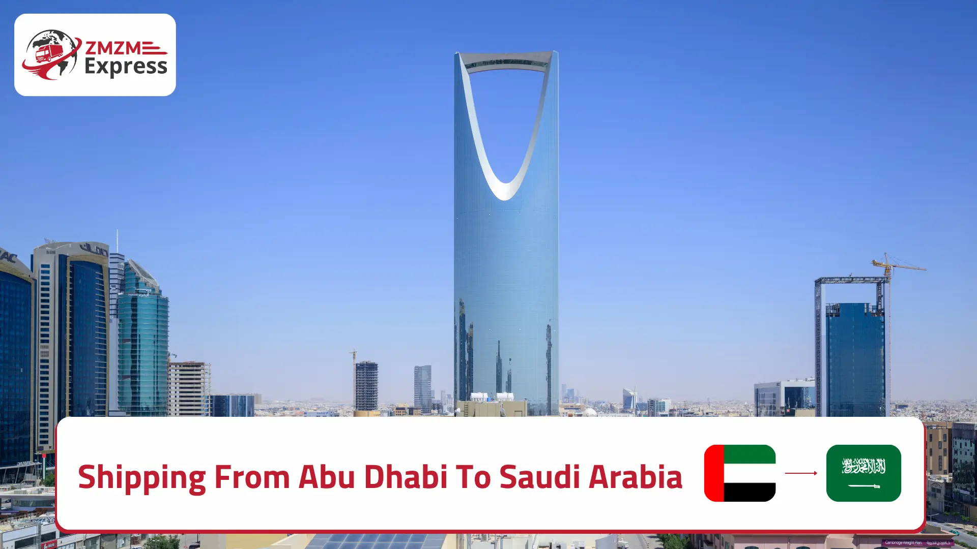Shipping from Abu Dhabi to Saudi Arabia