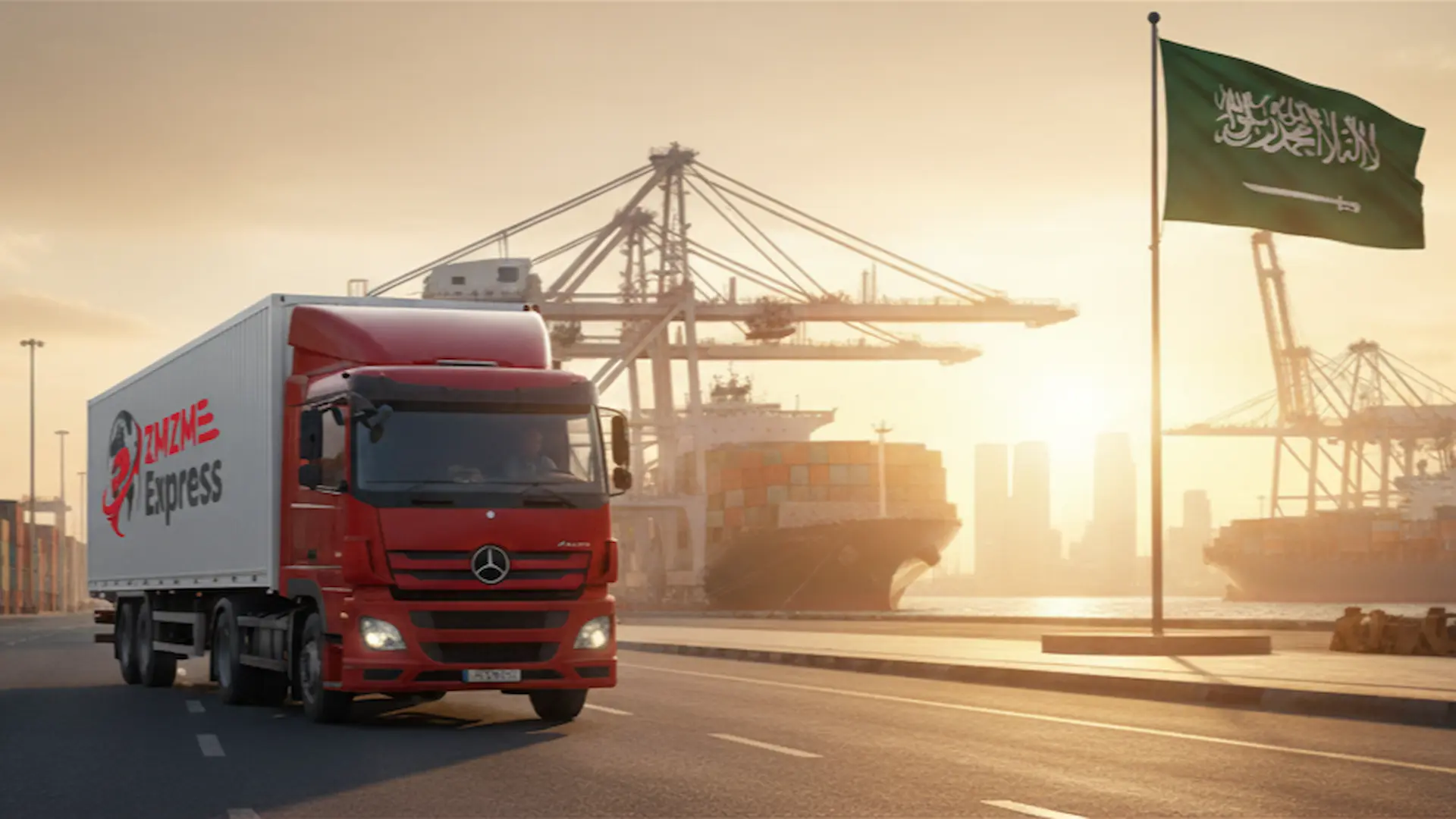 شحن من دبي الى جازان