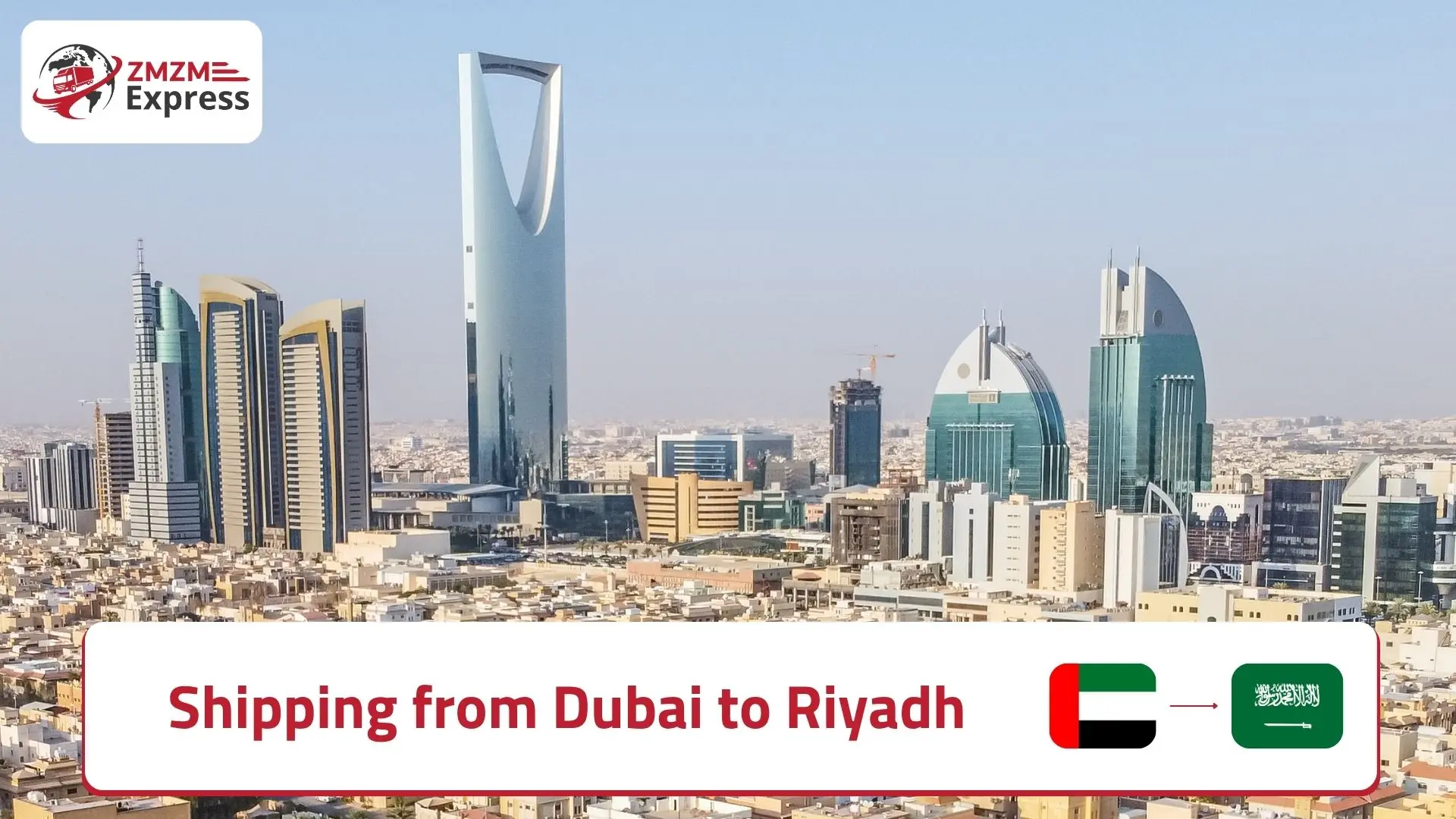 Shipping from Dubai to Riyadh