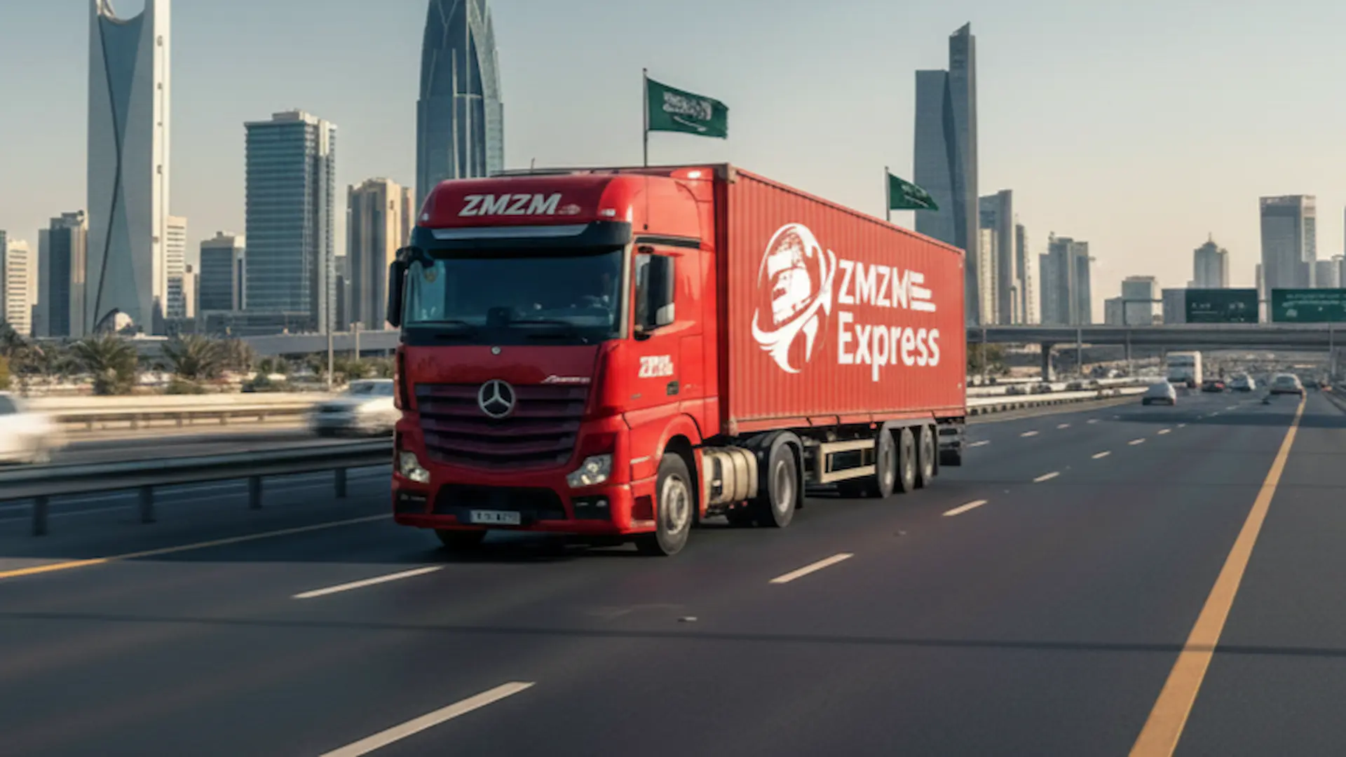 شحن من دبي إلى الرياض