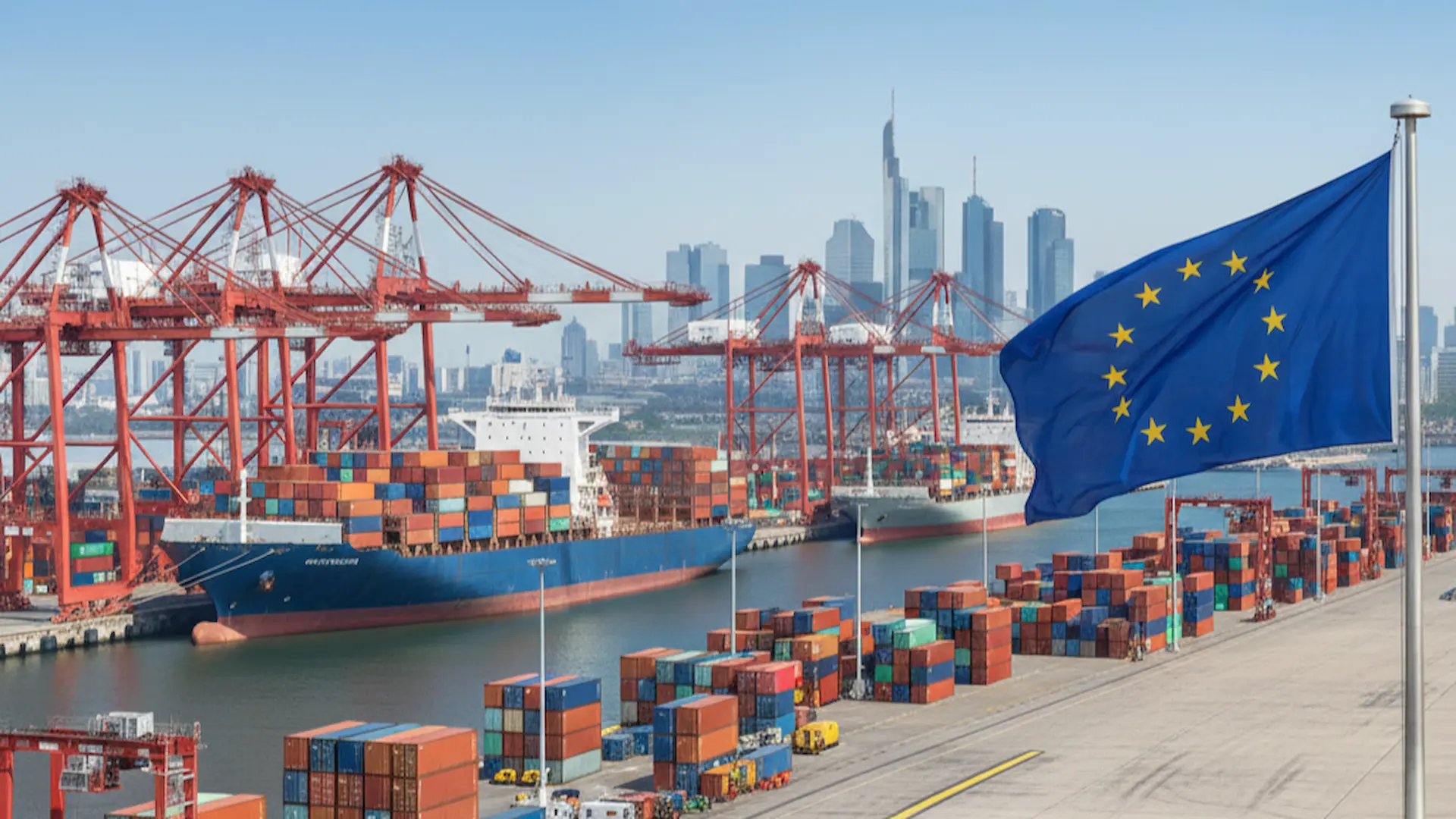 الشحن إلى أوروبا