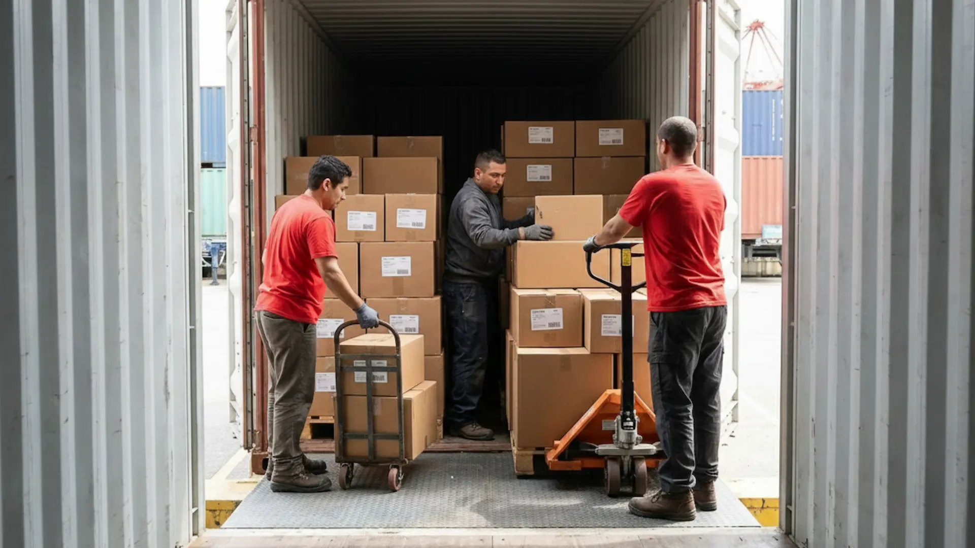 شحن بضائع إلى السعودية