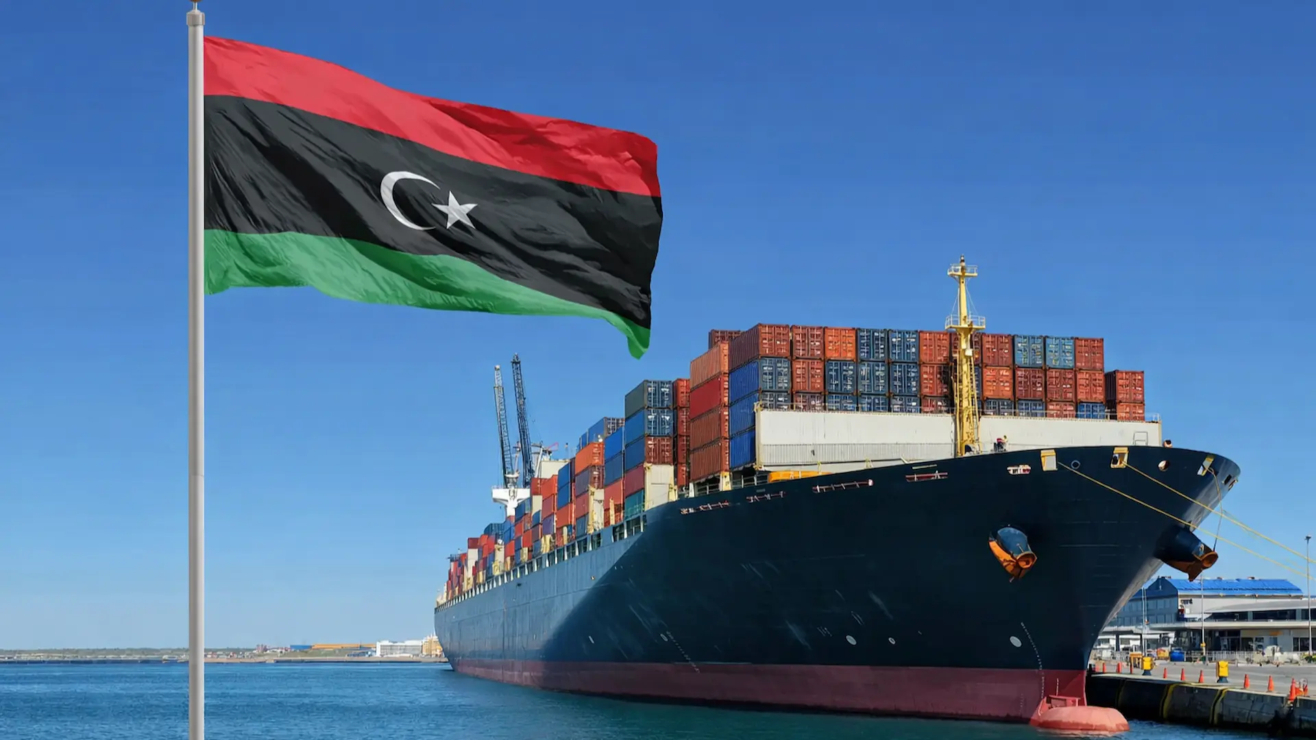 الشحن من الإمارات إلى ليبيا