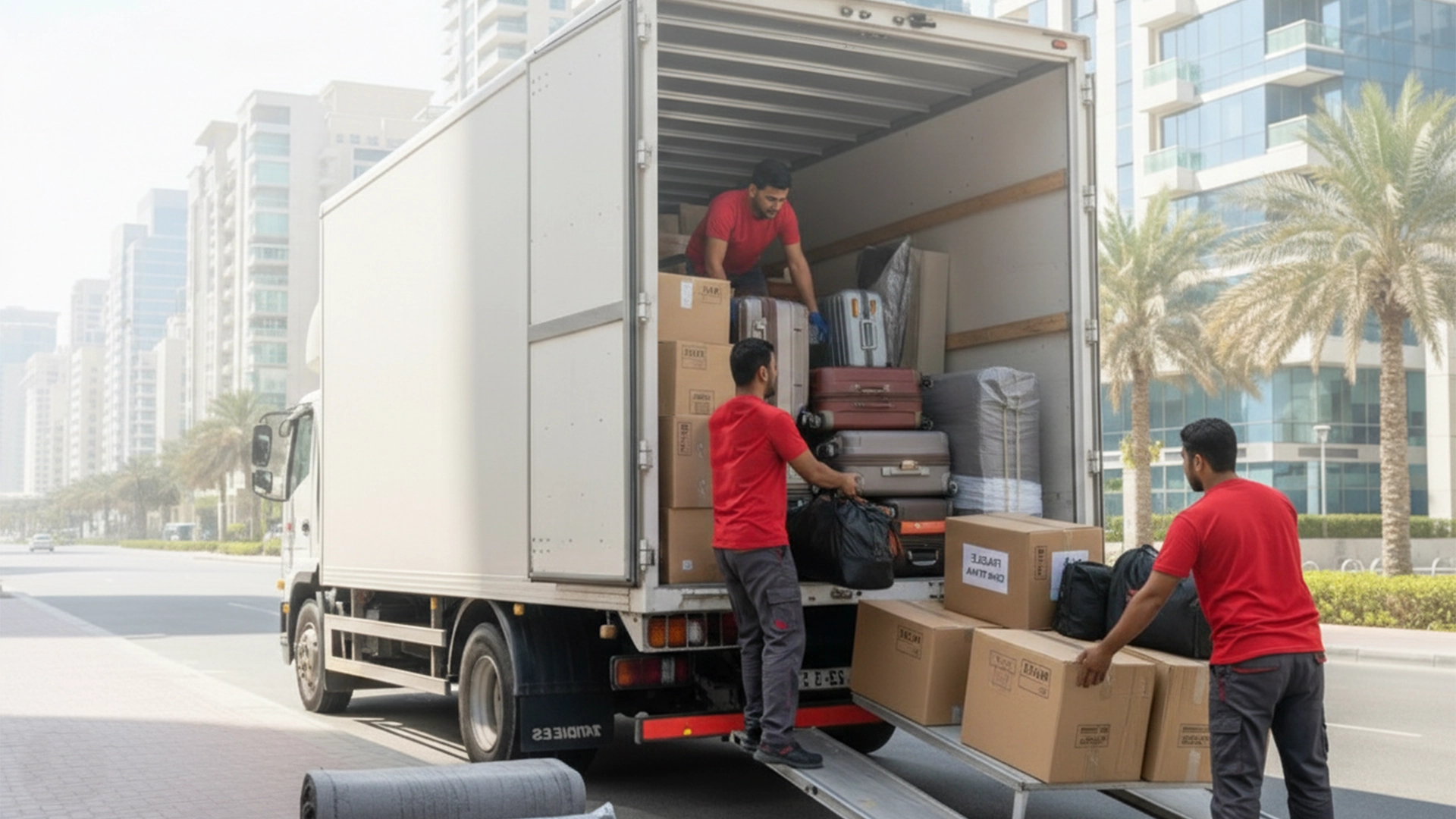 شحن امتعة شخصية الى لبنان مع زمزم اكسبرس