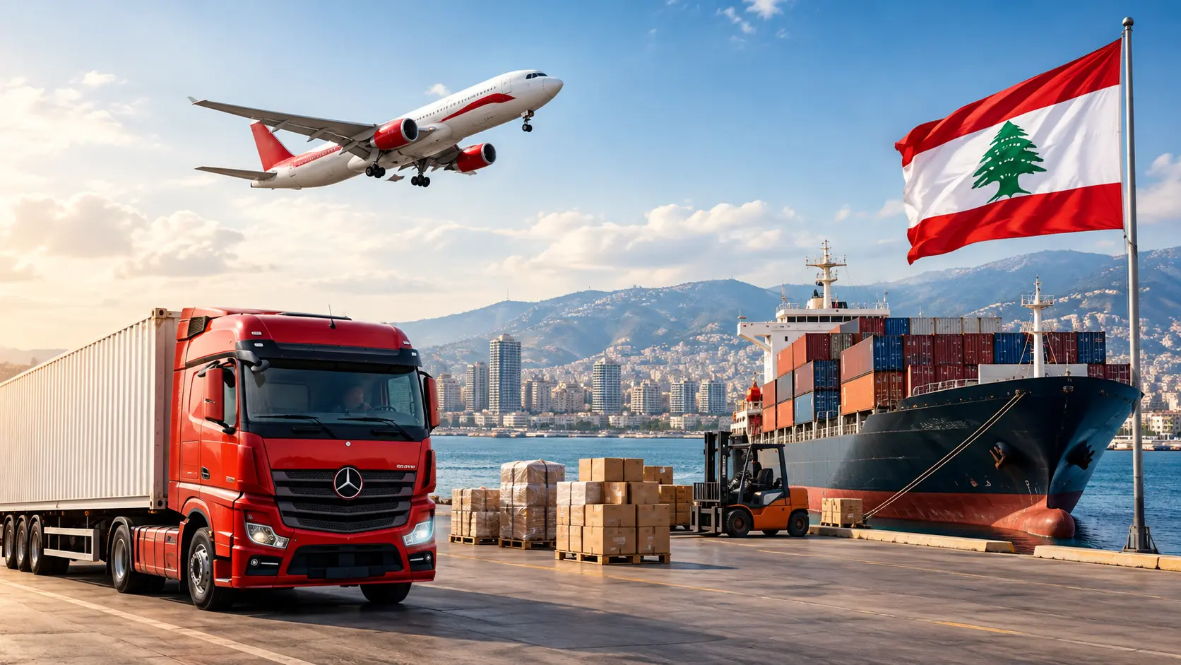 Shipping Rates from UAE to Lebanon