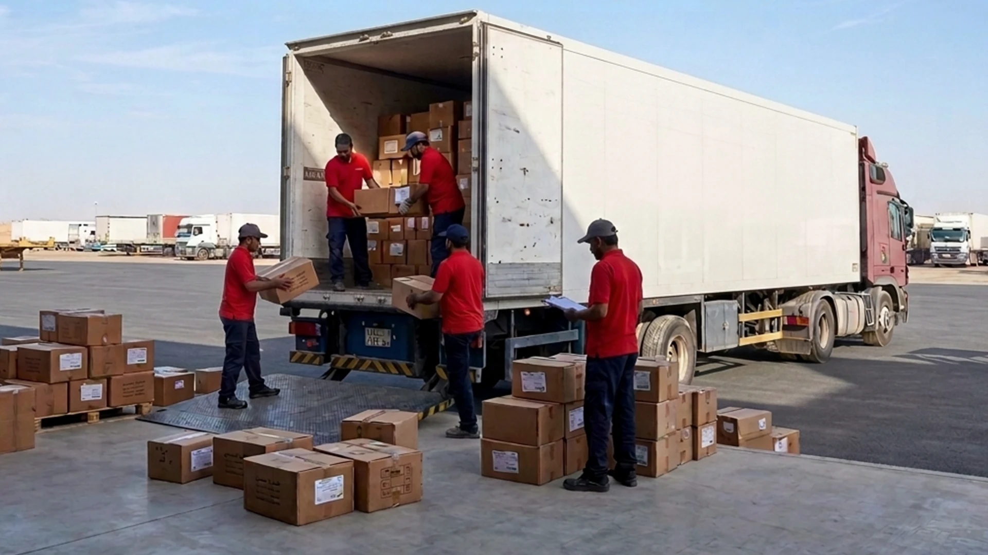 شحن اغراض من الامارات الى الكويت