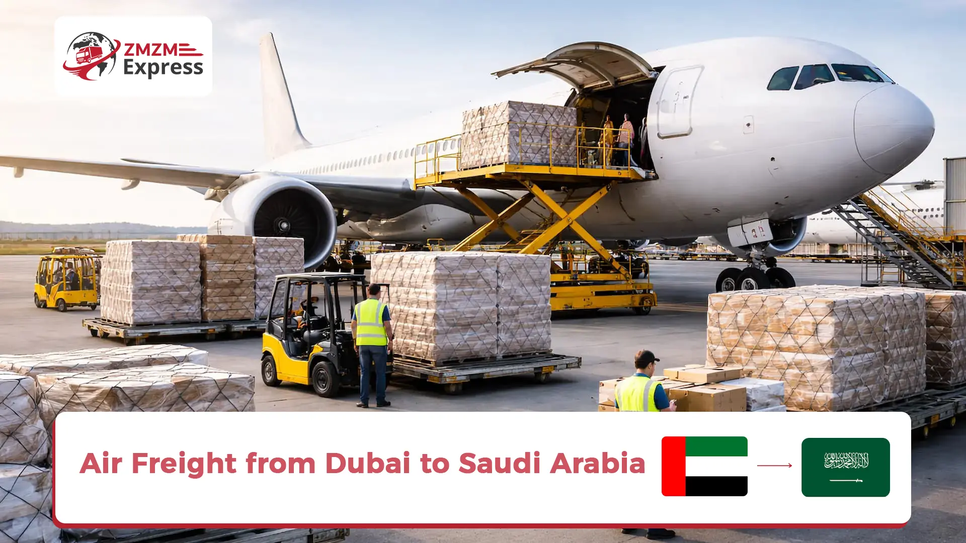 Air Freight from Dubai to Saudi Arabia