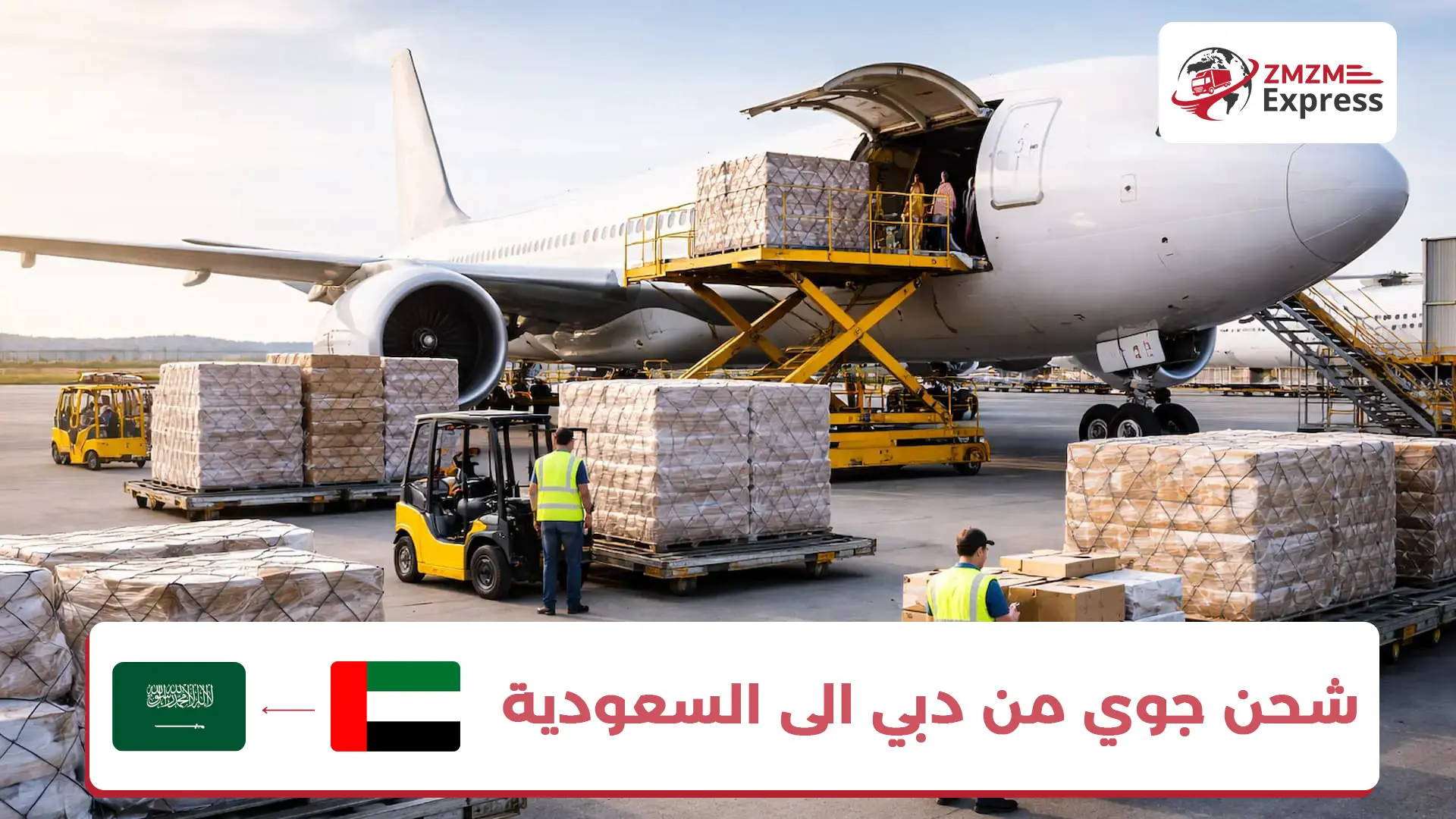 شحن جوي من دبي الى السعودية