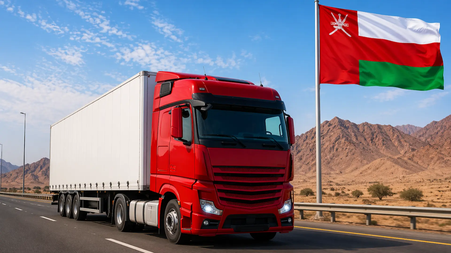 شحن من الامارات الى سلطنة عمان