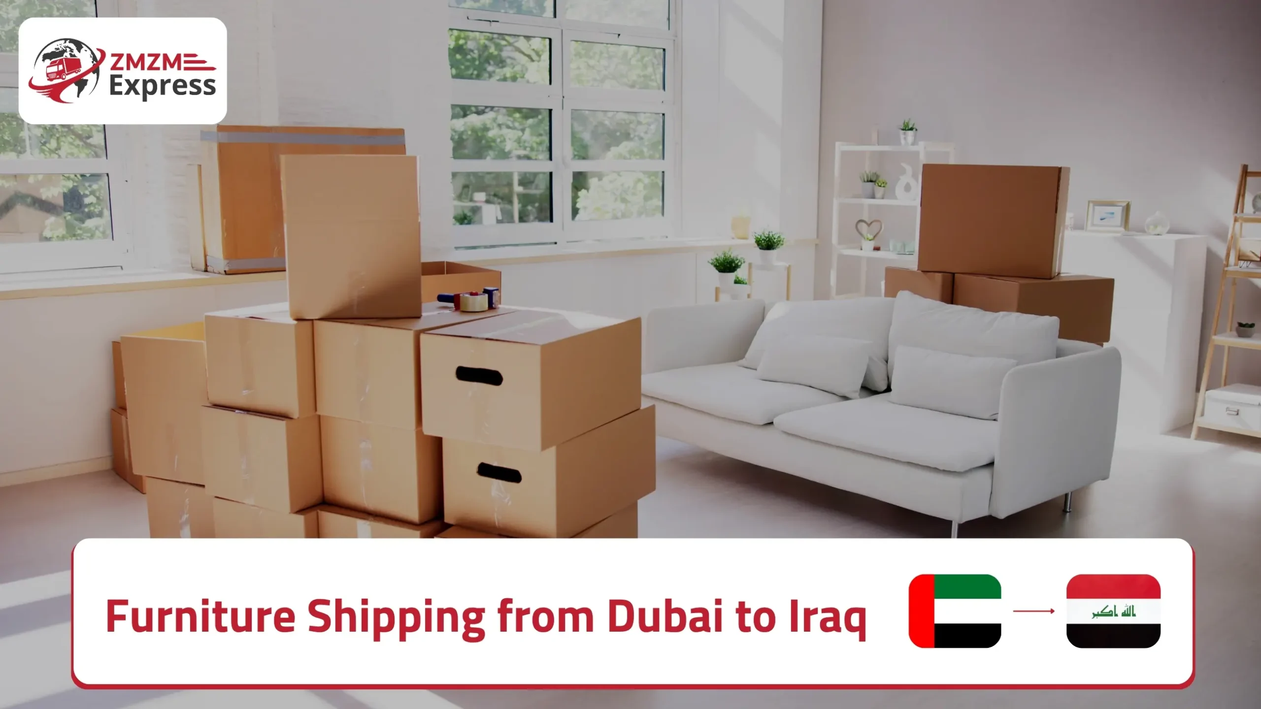 Furniture Shipping from Dubai to Iraq
