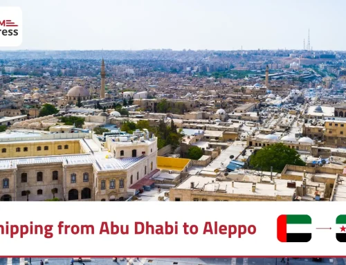 Shipping from Abu Dhabi to Aleppo