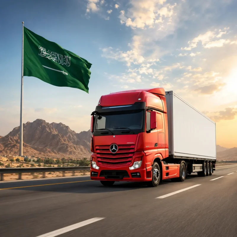 شحن من الإمارات إلى السعودية- شحن بري، جوي، وبحري بتخليص جمركي كامل