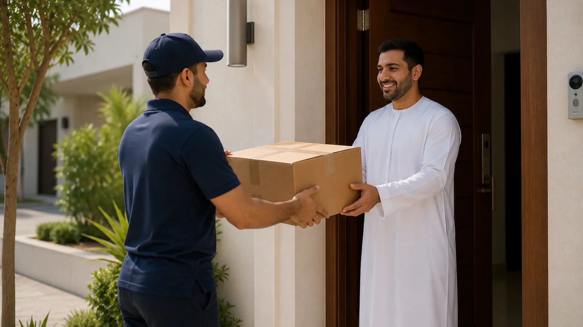 Door-to-door shipping from Dubai to Saudi Arabia