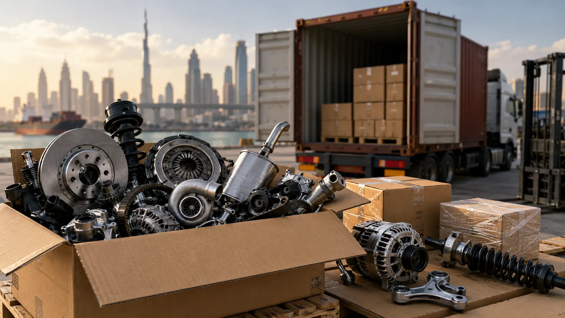 Spare Parts Shipping from Dubai to Saudi Arabia