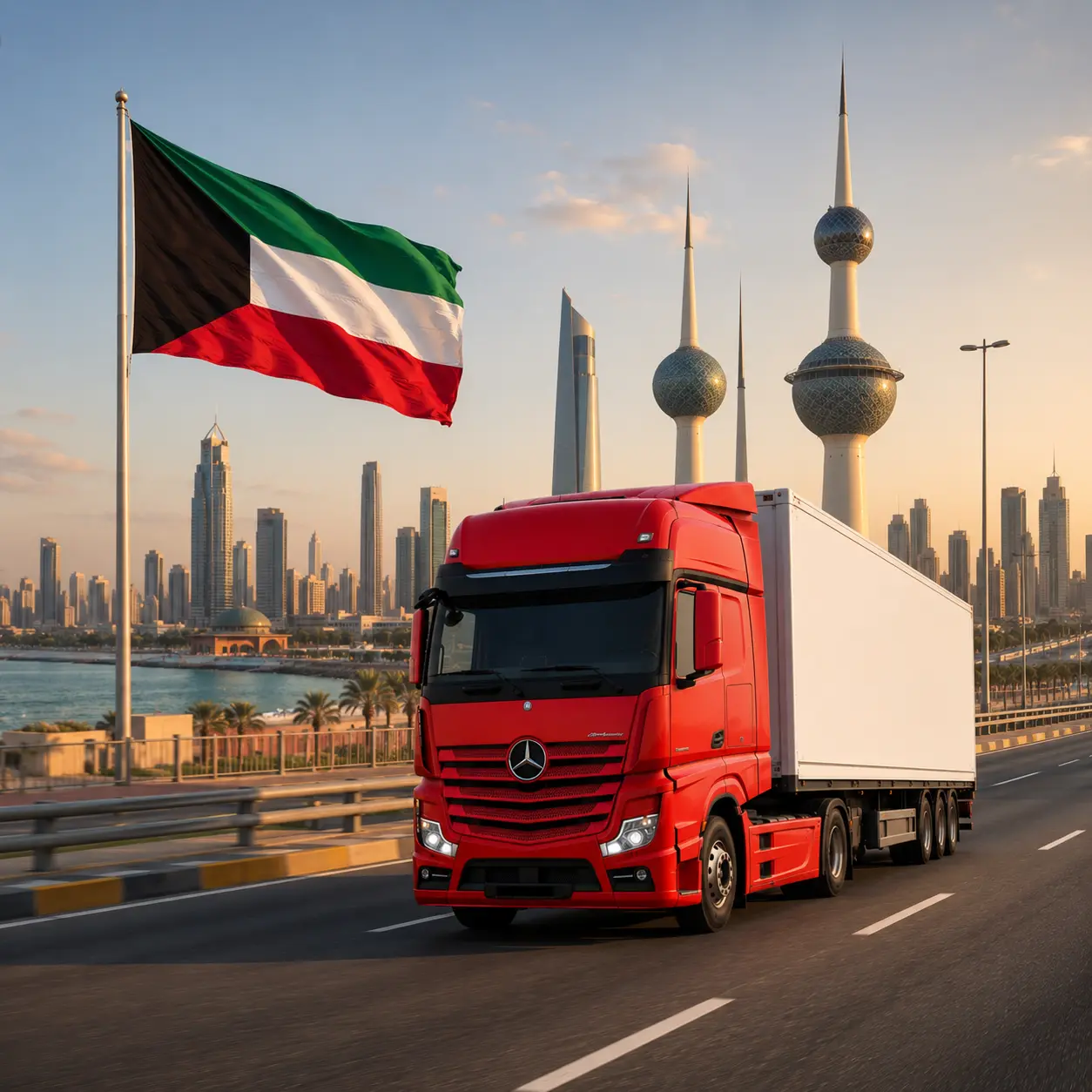 شحن من الامارات الى الكويت شحن من الامارات الى الكويت