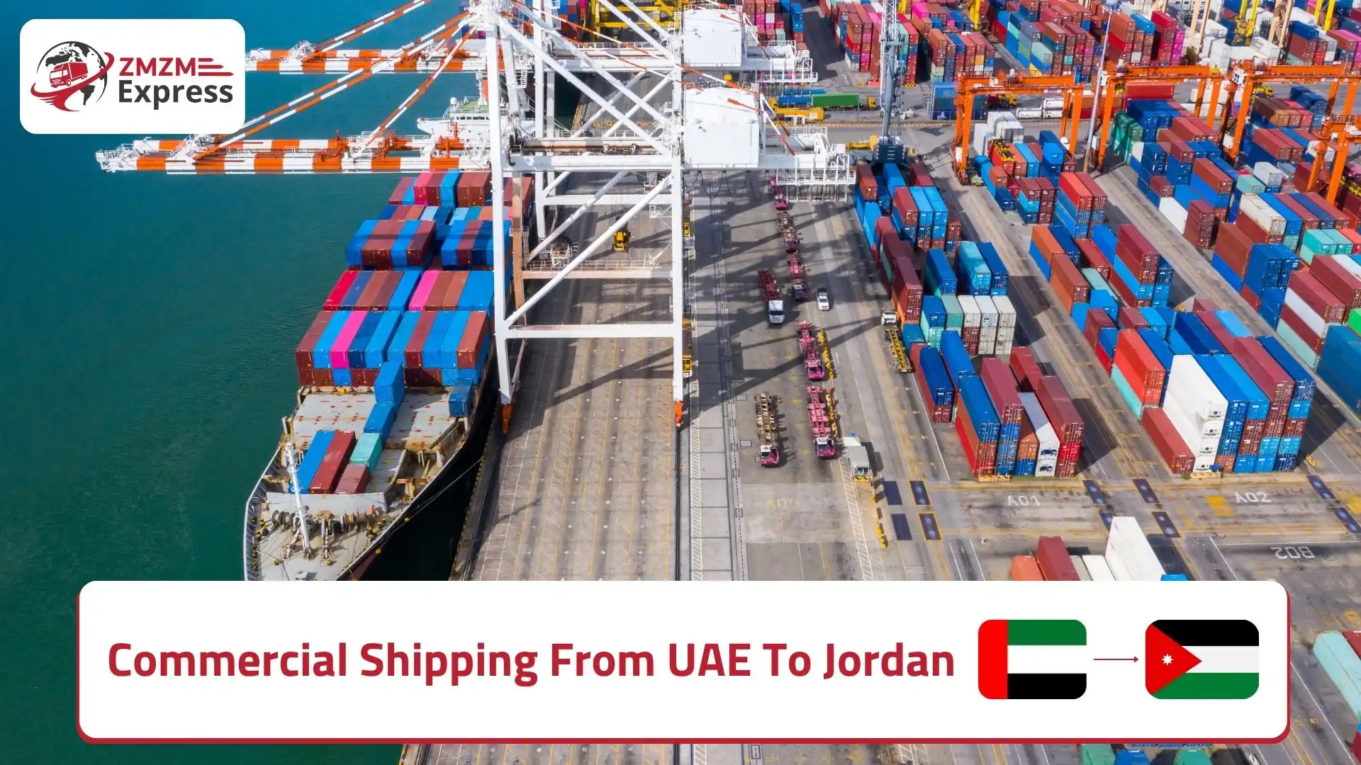 Commercial Shipping from UAE to Jordan