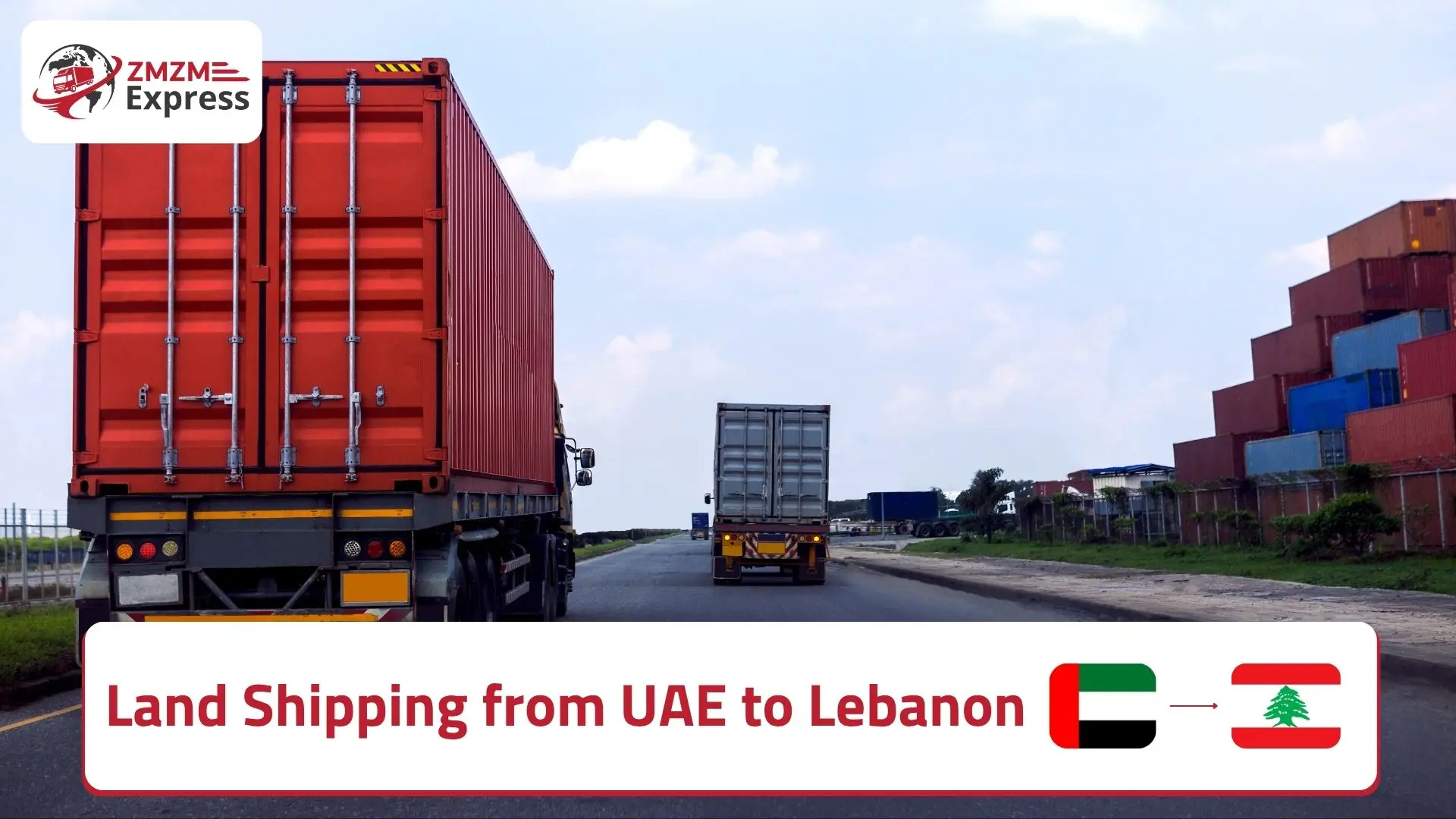 Land Shipping from UAE to Lebanon