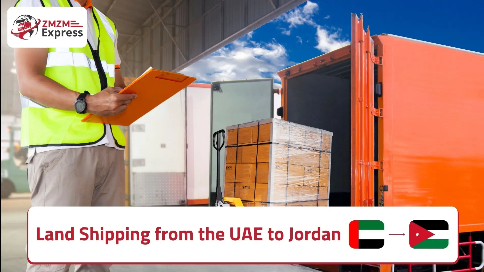 Land Shipping from UAE to Jordan