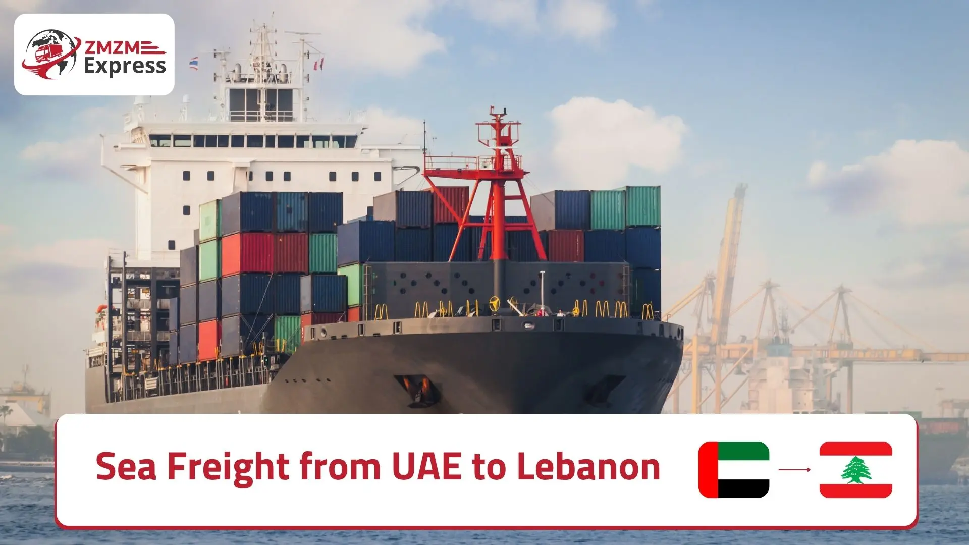 Sea Freight from UAE to Lebanon