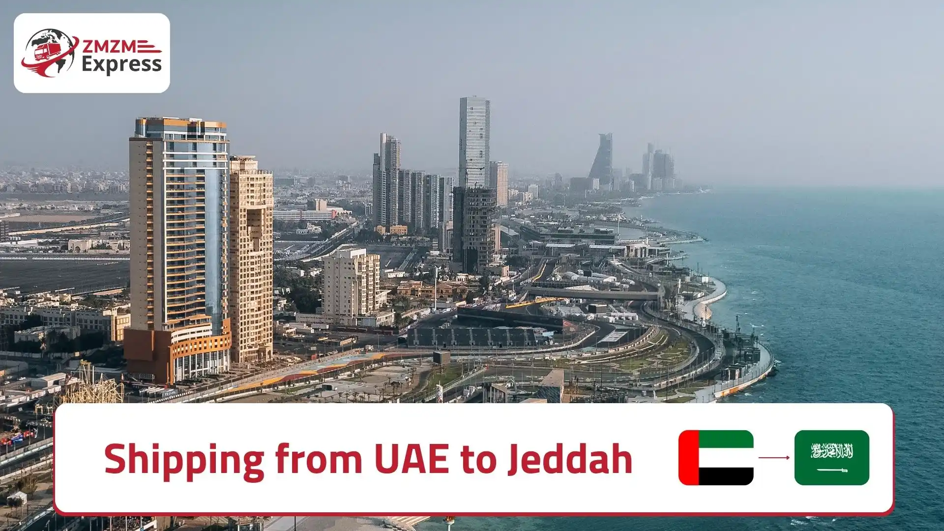 Shipping from UAE to Jeddah