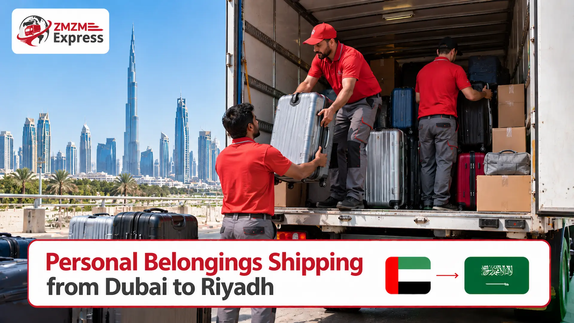 Personal Belongings Shipping from Dubai to Riyadh