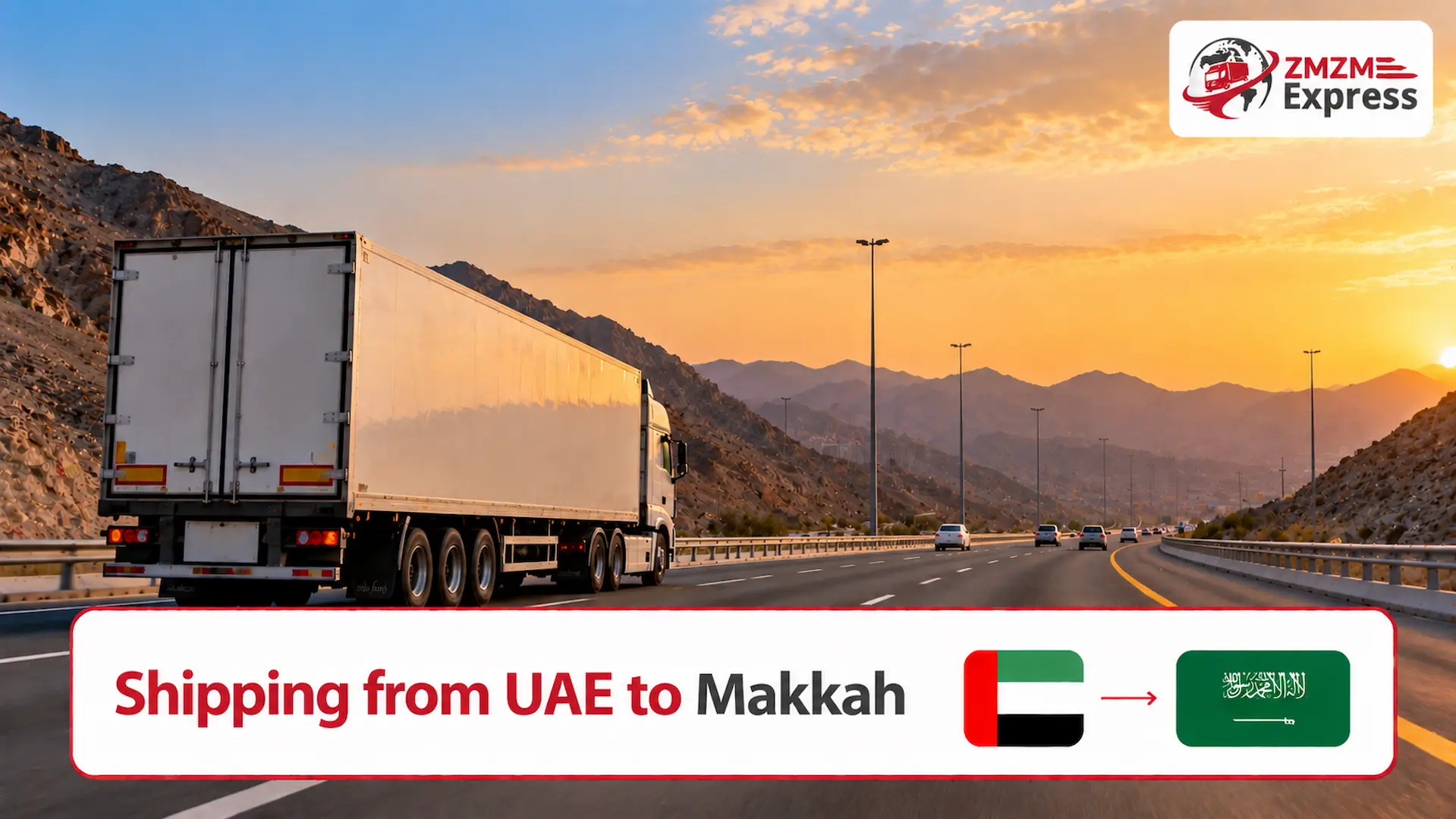 Shipping from UAE to Makkah